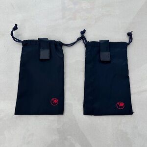 2 Vintage Northwest Airlines First Class Empty Amenities Bags